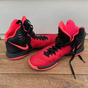 Nike Hyperfuse US size 8 like new high top shoes